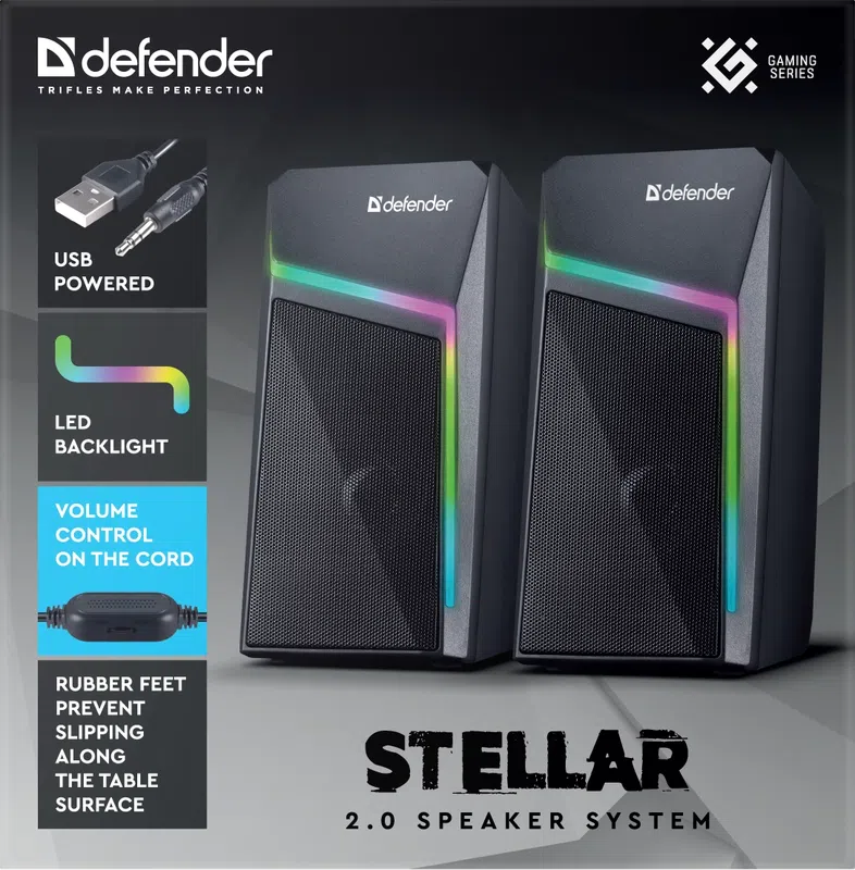 Defender - 2.0-Lautsprechersystem Stellar