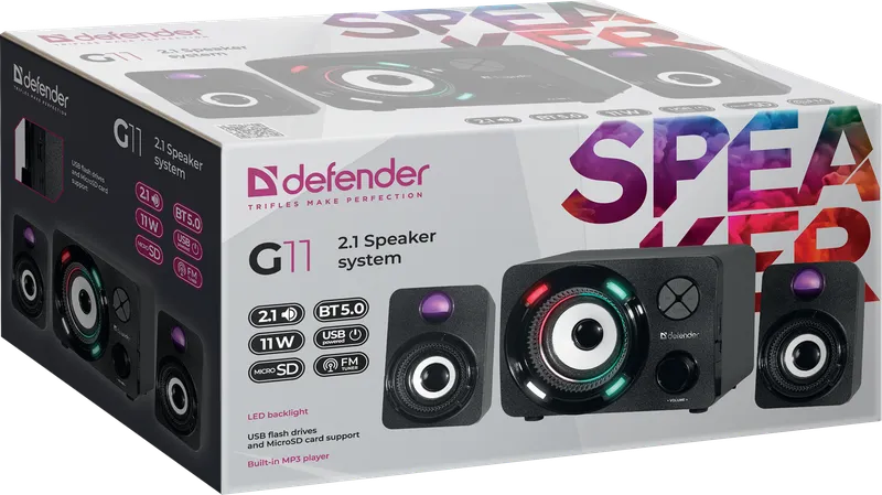 Defender - 2.1 Lautsprechersystem G11