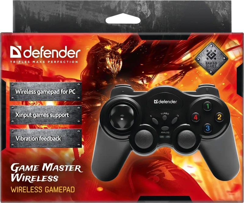 Defender - Kabelloses Gamepad GAME MASTER WIRELESS
