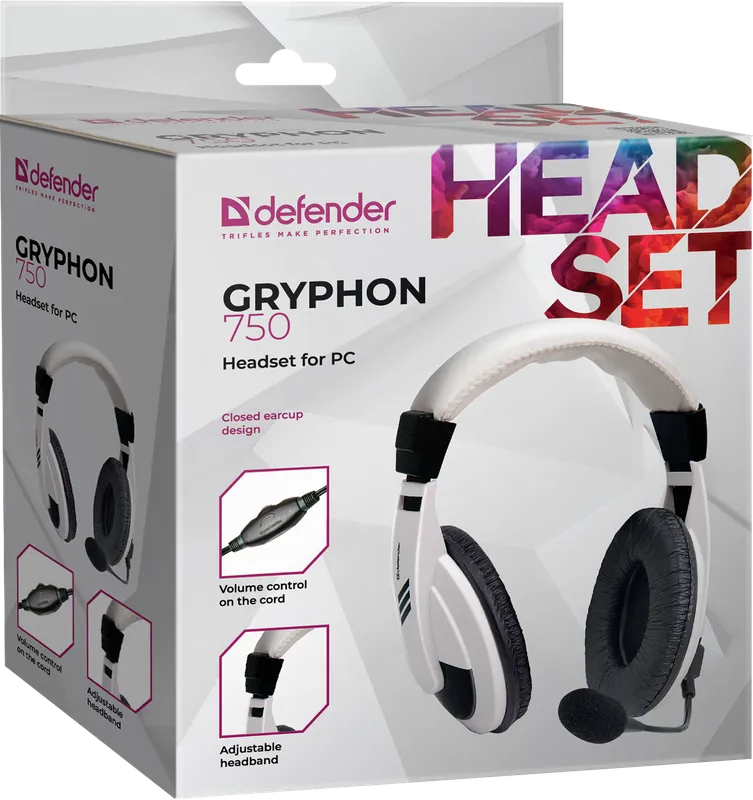 Defender - Headset für PC Gryphon 750
