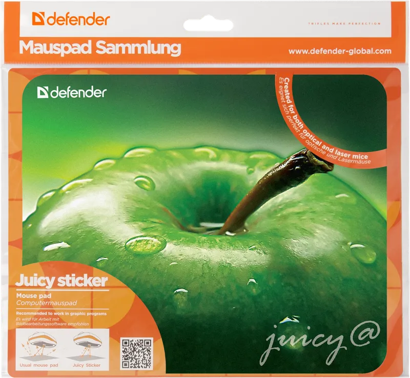 Defender - Mauspad Juicy sticker
