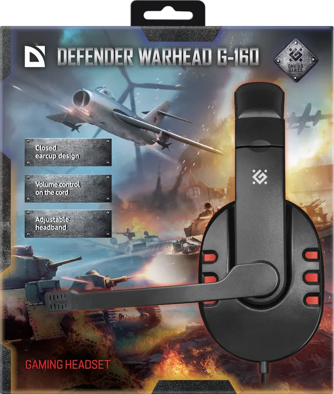Defender - Gaming-Headset Warhead G-160