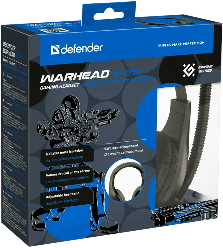 Defender - Gaming-Headset Warhead G-170