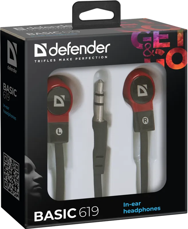 Defender - In-Ear-Kopfhörer Basic 619