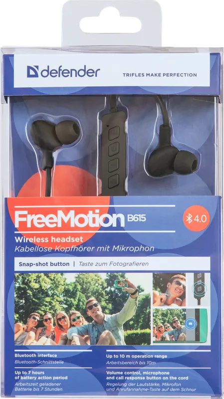 Defender - Kabelloses Stereo-Headset FreeMotion B615