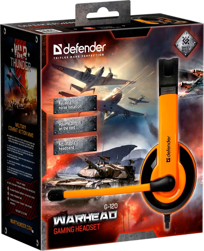 Defender - Gaming-Headset Warhead G-120