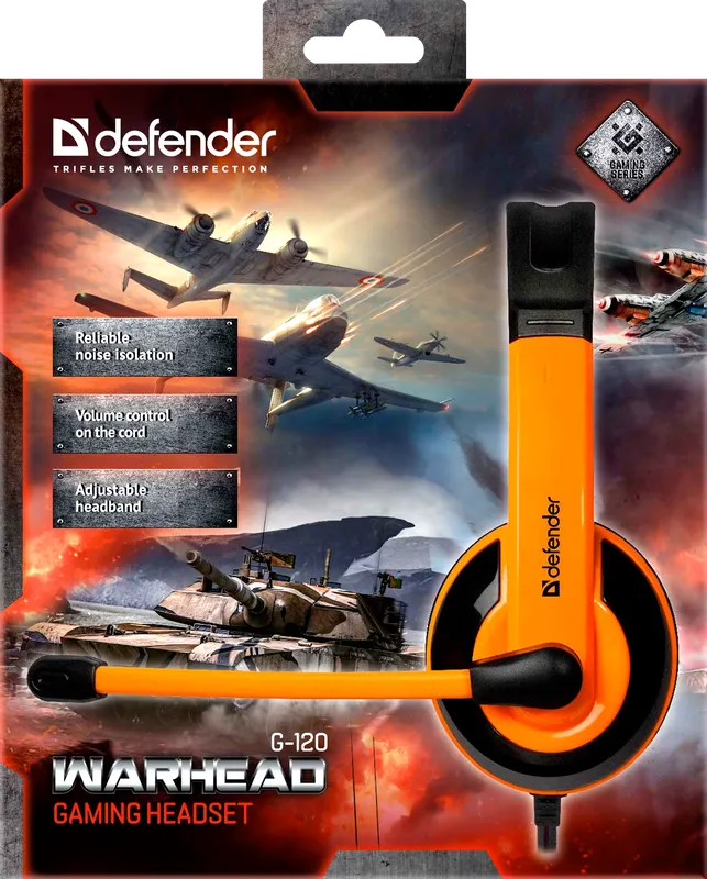 Defender - Gaming-Headset Warhead G-120