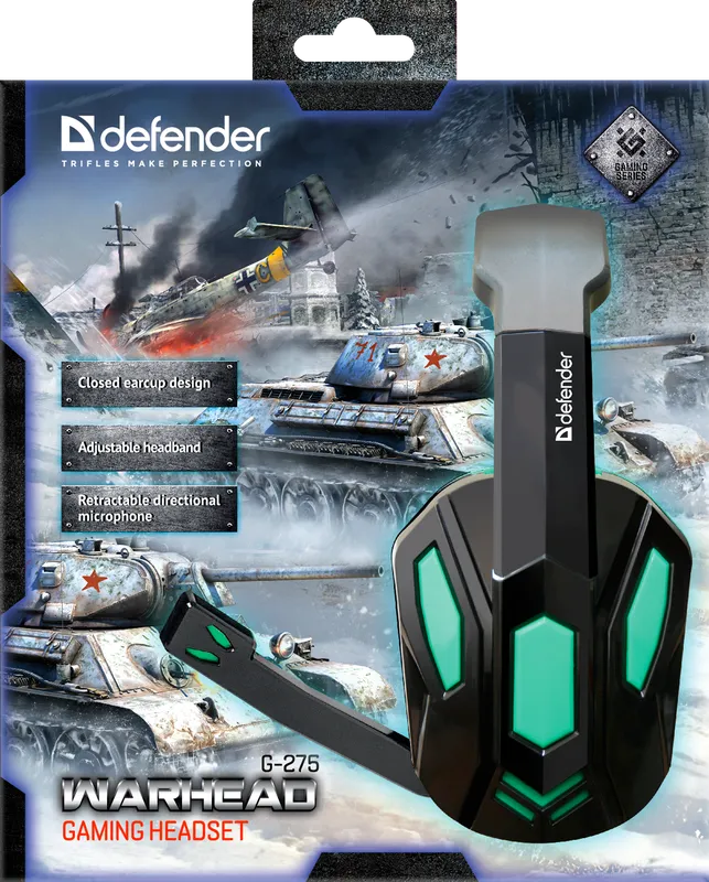 Defender - Gaming-Headset Warhead G-275