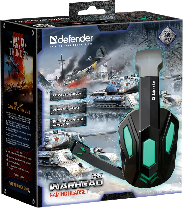 Defender - Gaming-Headset Warhead G-275