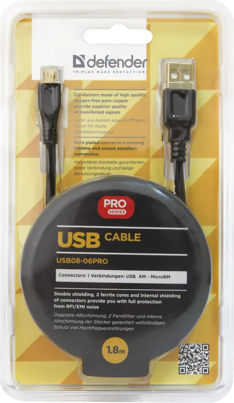 Defender - USB-Kabel USB08-06PRO USB2.0