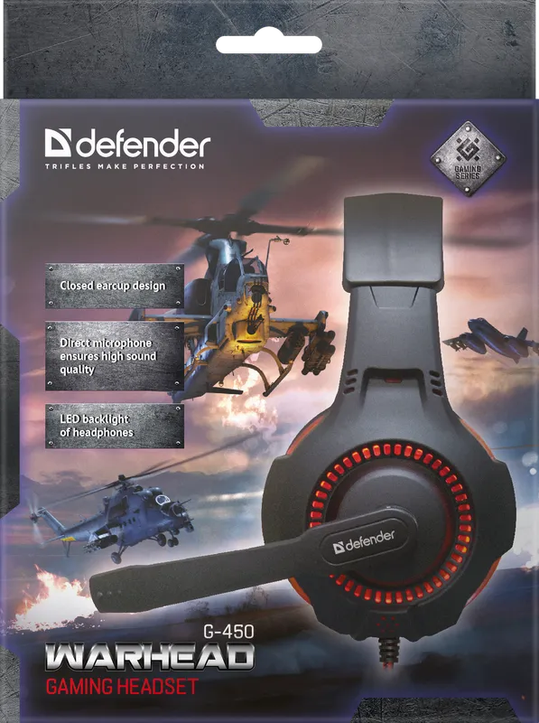 Defender - Gaming-Headset Warhead G-450