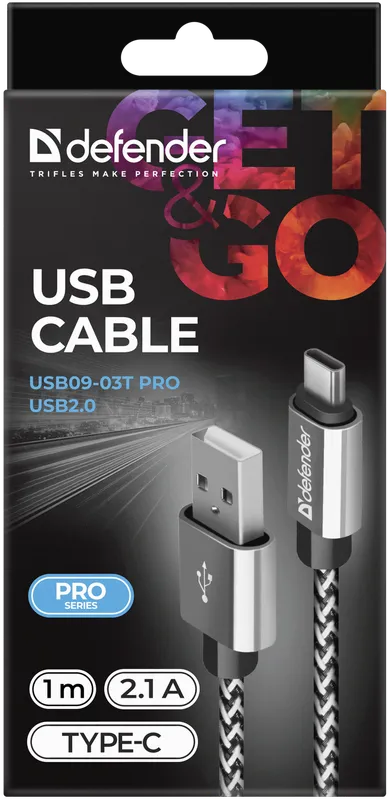 Defender - USB-Kabel USB09-03T PRO USB2.0
