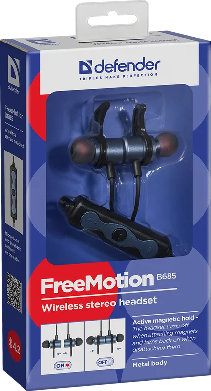 Defender - Kabelloses Stereo-Headset FreeMotion B685