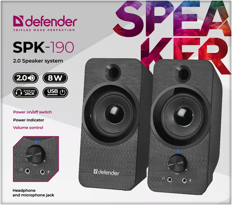 Defender - 2.0-Lautsprechersystem SPK-190