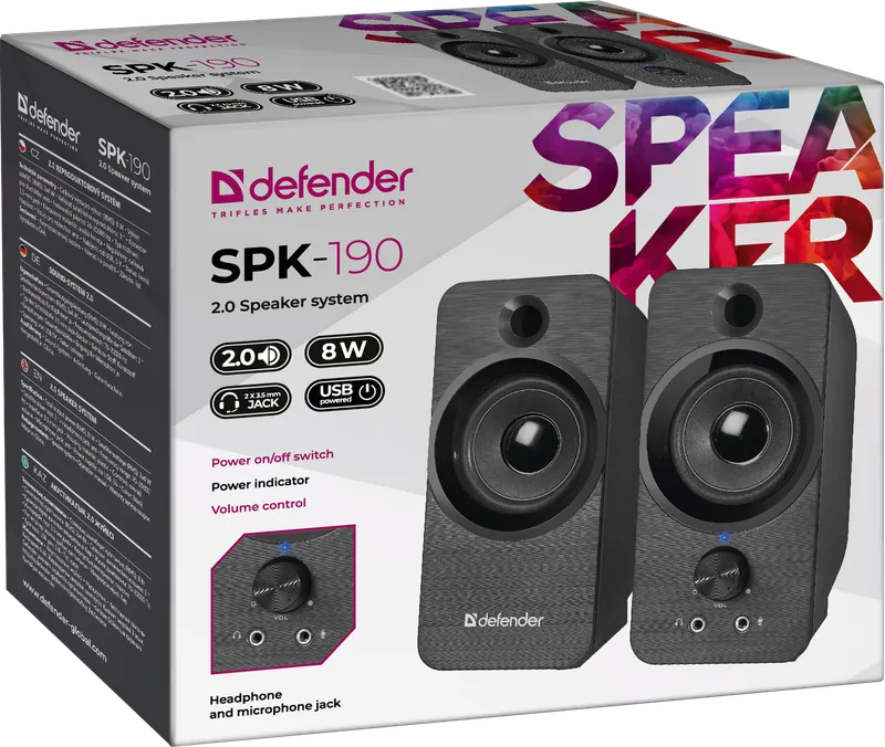 Defender - 2.0-Lautsprechersystem SPK-190