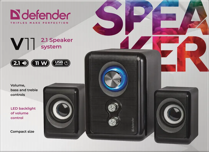 Defender - 2.1 Lautsprechersystem V11