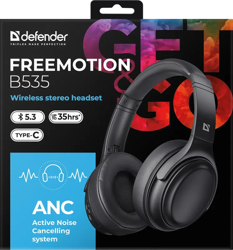 Defender - Kabelloses Stereo-Headset FreeMotion B535
