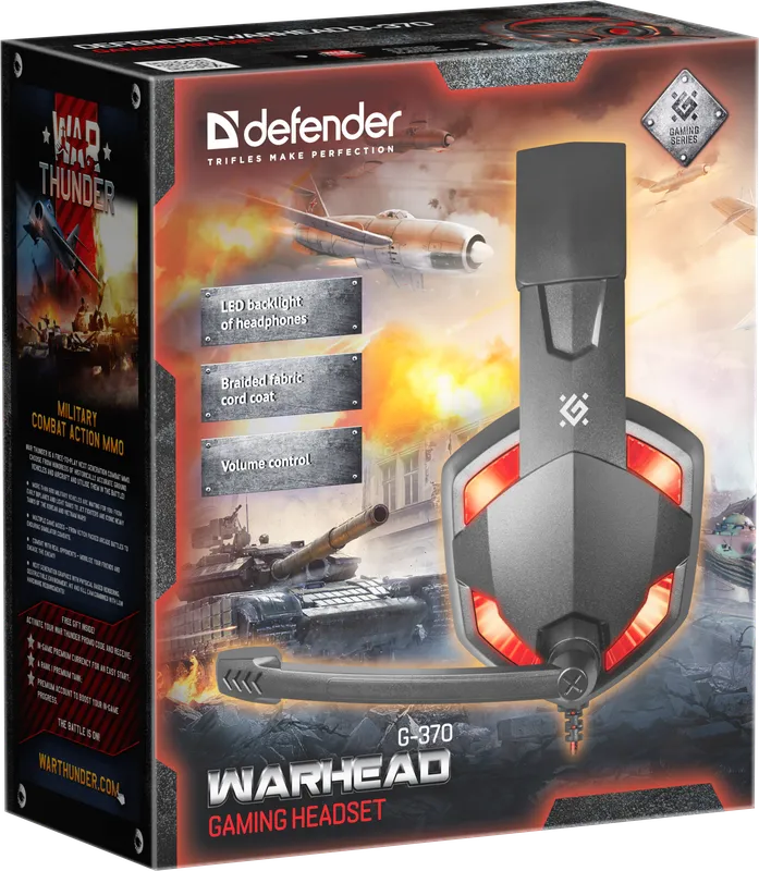 Defender - Gaming-Headset Warhead G-370