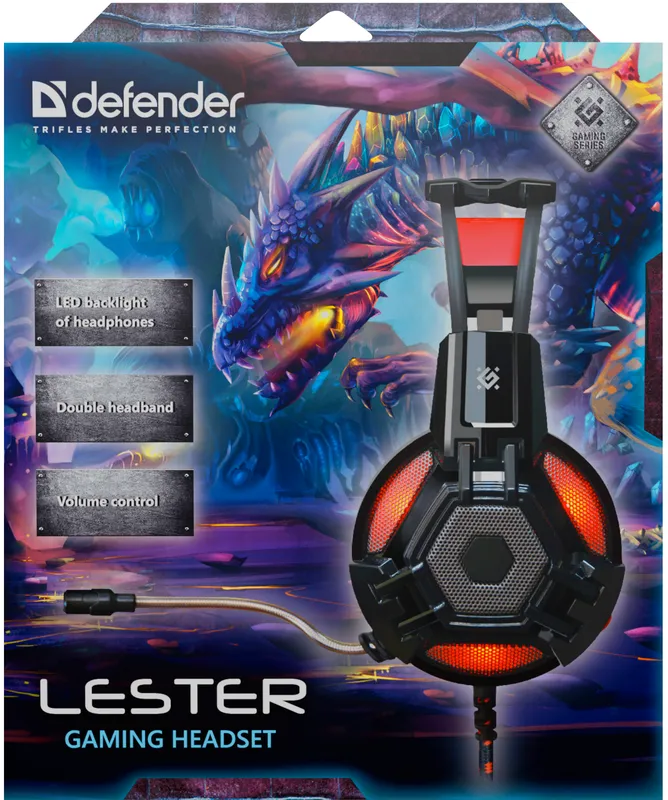 Defender - Gaming-Headset Lester