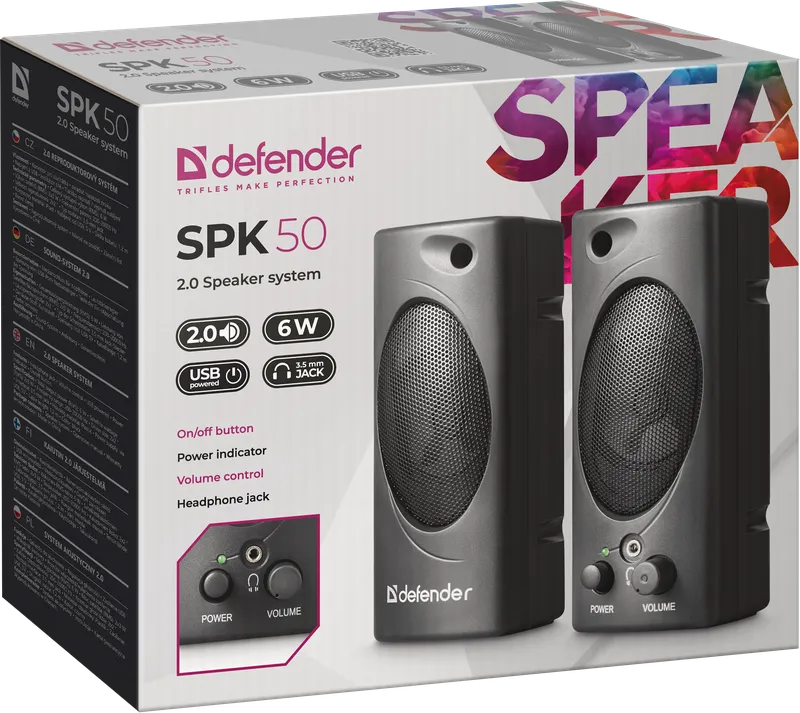 Defender - 2.0-Lautsprechersystem SPK 50