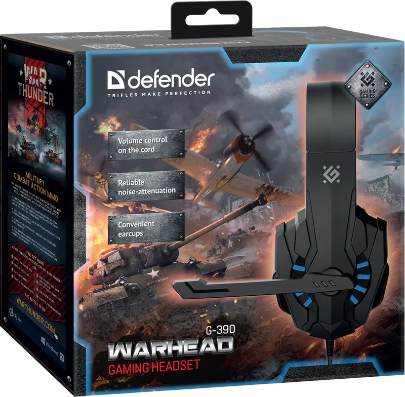 Defender - Gaming-Headset Warhead G-390