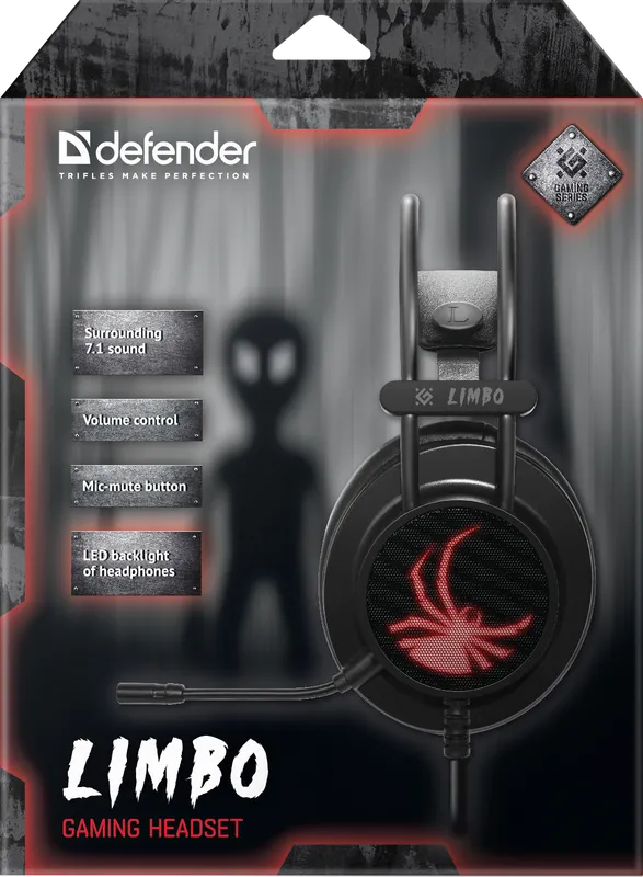 Defender - Gaming-Headset Limbo