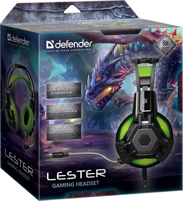 Defender - Gaming-Headset Lester