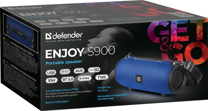 Defender - Tragbarer Lautsprecher Enjoy S900