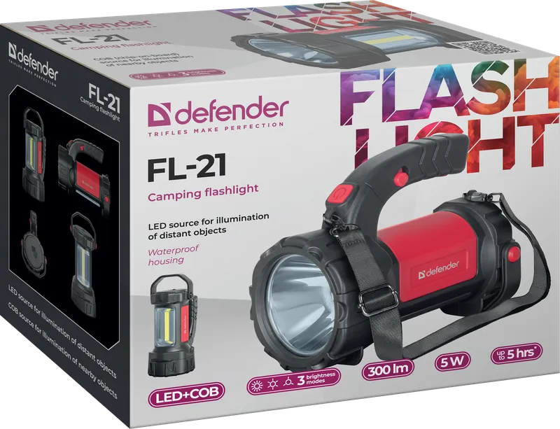 Defender - Campinglampe FL-21