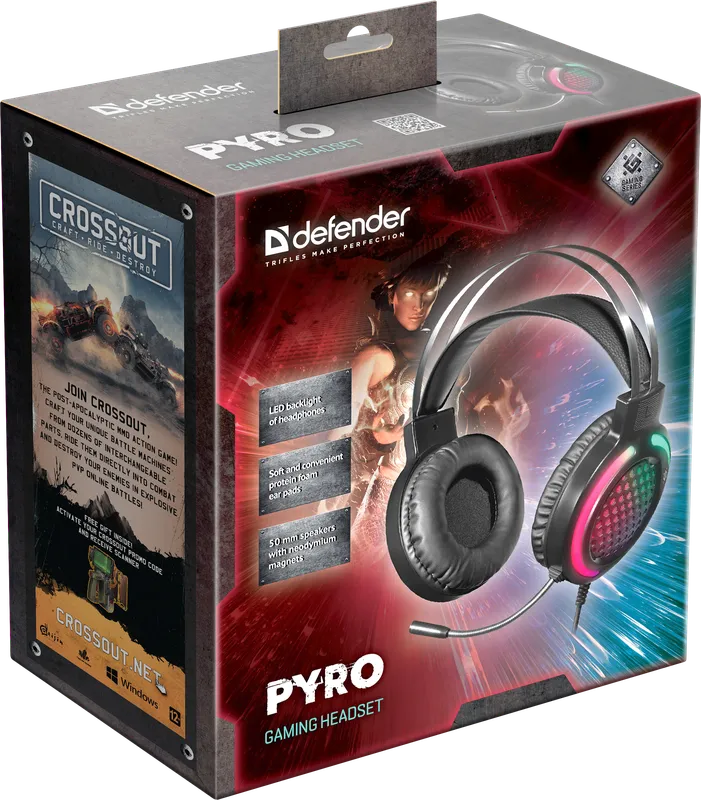 Defender - Gaming-Headset Pyro