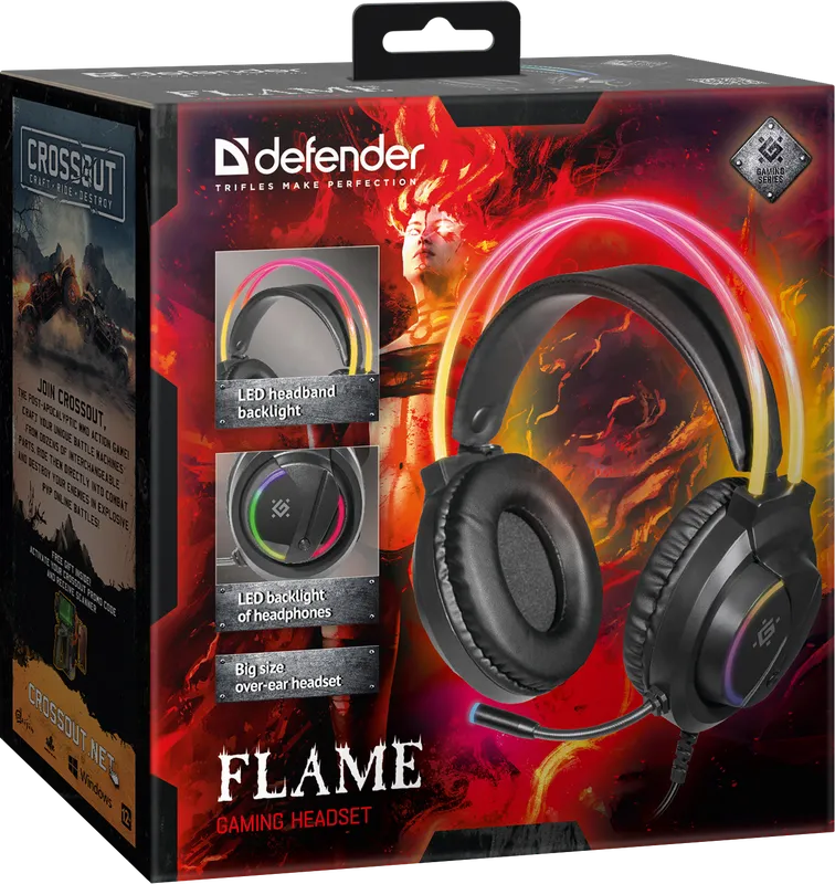 Defender - Gaming-Headset Flame