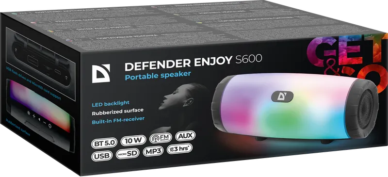 Defender - Tragbarer Lautsprecher Enjoy S600