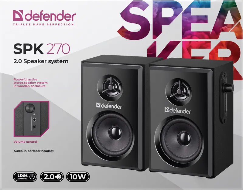 Defender - 2.0-Lautsprechersystem SPK 270