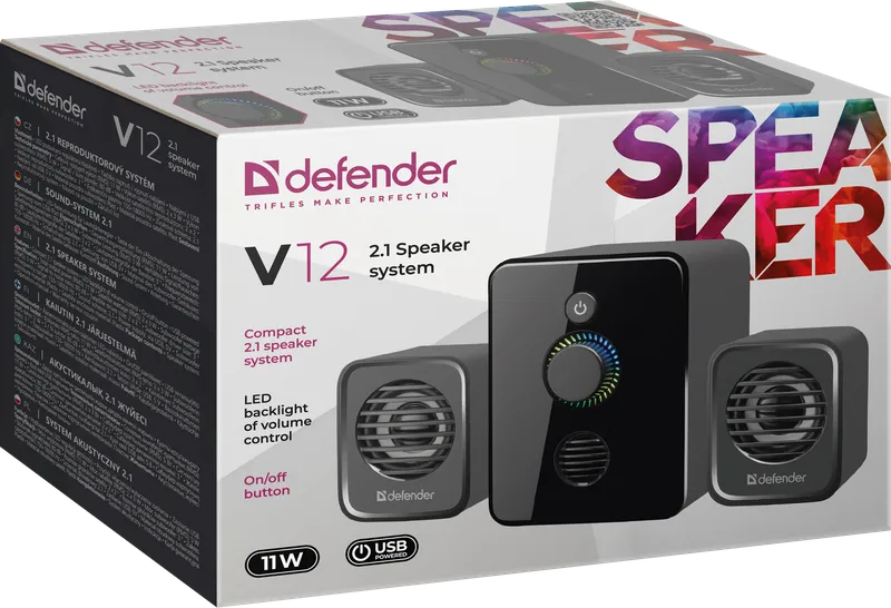 Defender - 2.1 Lautsprechersystem V12