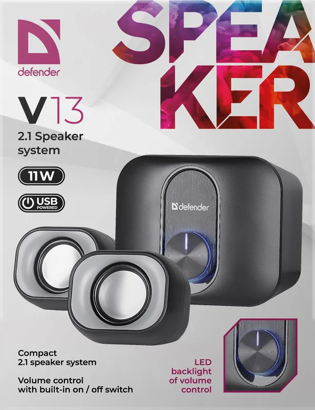Defender - 2.1 Lautsprechersystem V13