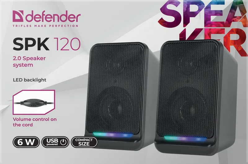 Defender - 2.0-Lautsprechersystem SPK 120