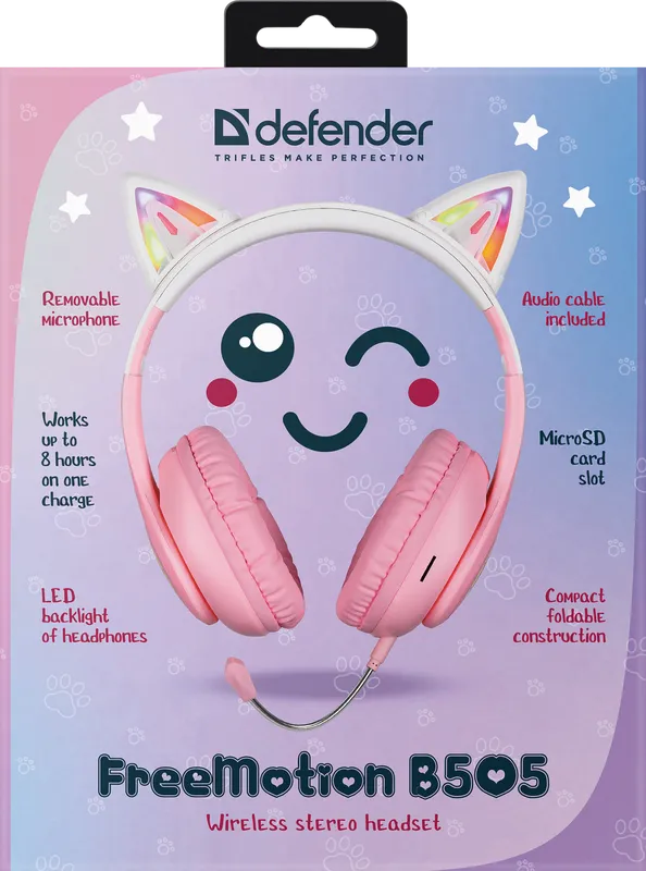 Defender - Kabelloses Stereo-Headset FreeMotion B505
