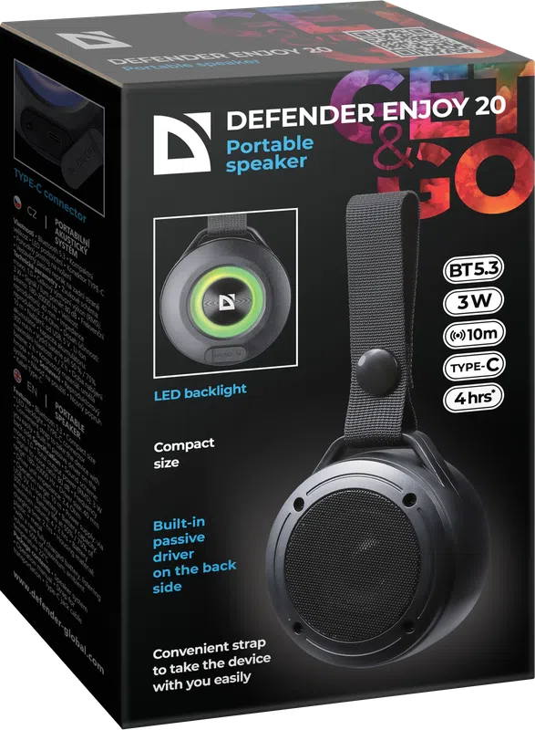 Defender - Tragbarer Lautsprecher Enjoy 20