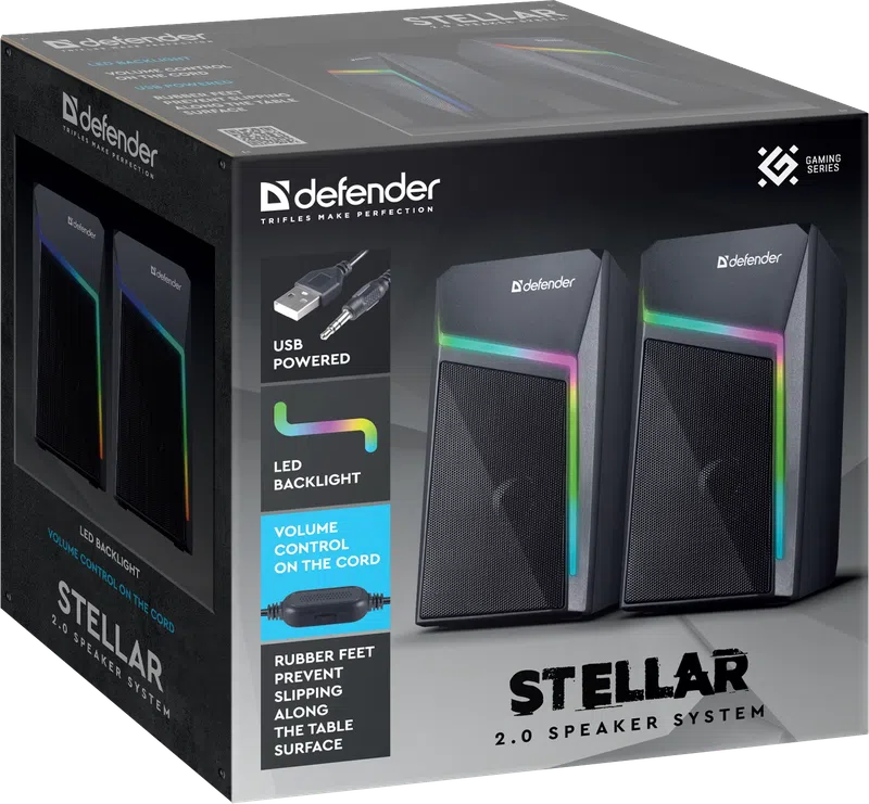 Defender - 2.0-Lautsprechersystem Stellar