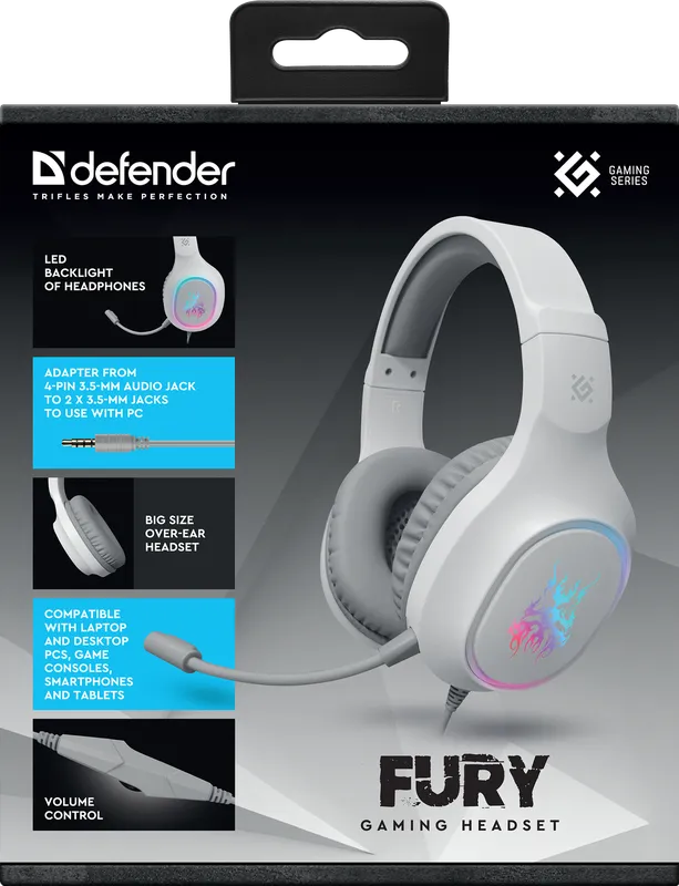 Defender - Gaming-Headset Fury