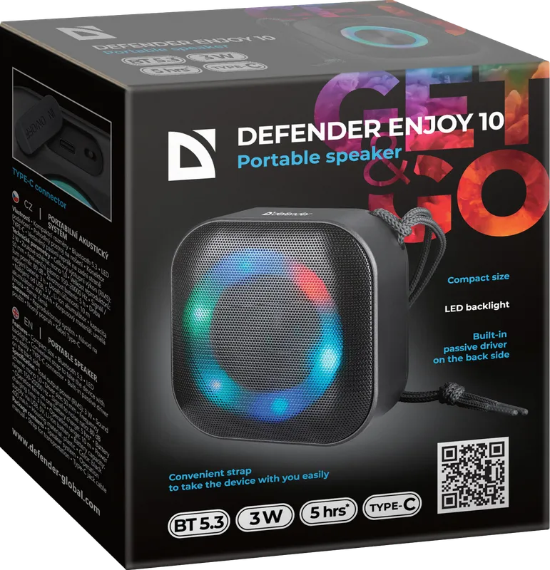 Defender - Tragbarer Lautsprecher Enjoy 10