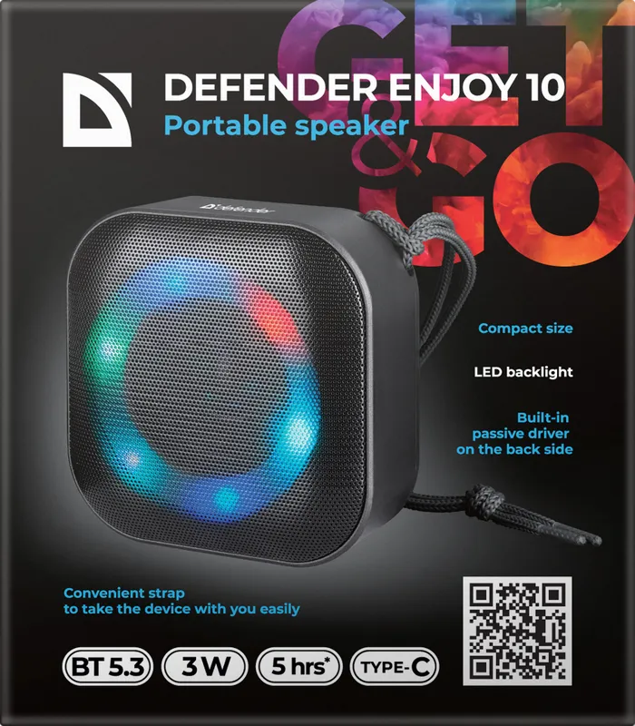 Defender - Tragbarer Lautsprecher Enjoy 10