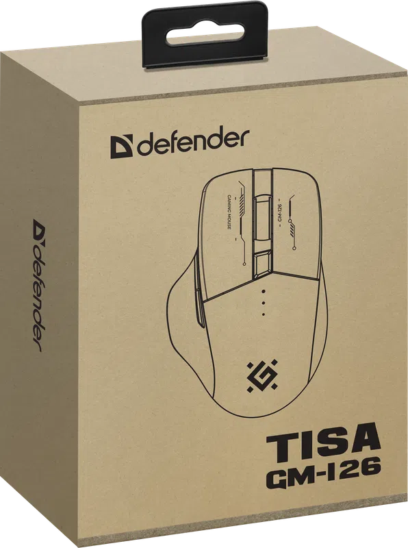 Defender - Kabellose Gaming-Maus Tisa GM-126