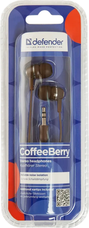 Defender - In-Ear-Kopfhörer Coffee Berry