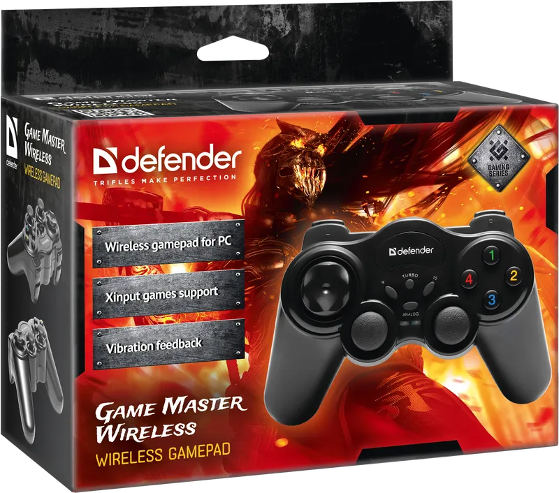 Defender - Kabelloses Gamepad GAME MASTER WIRELESS
