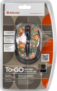 Defender - Drahtlose optische Maus To-GO MS-585