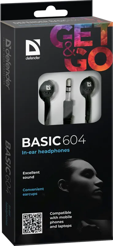 Defender - In-Ear-Kopfhörer Basic 604