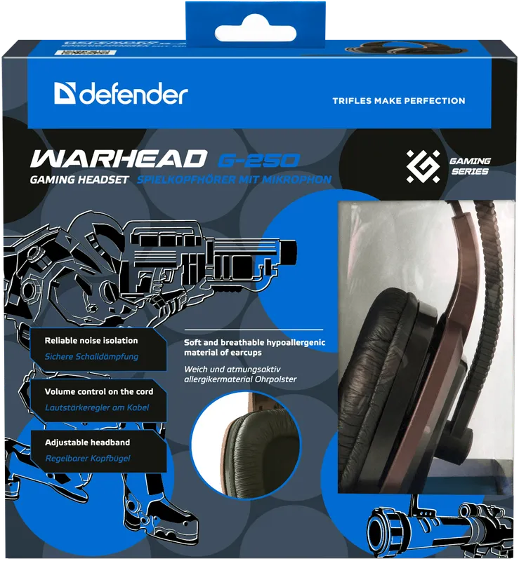 Defender - Gaming-Headset Warhead G-250