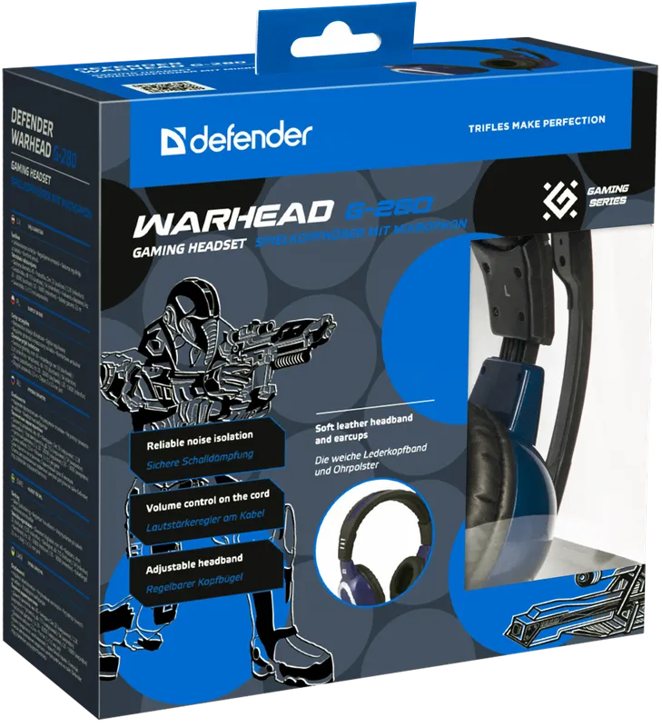Defender - Gaming-Headset Warhead G-280