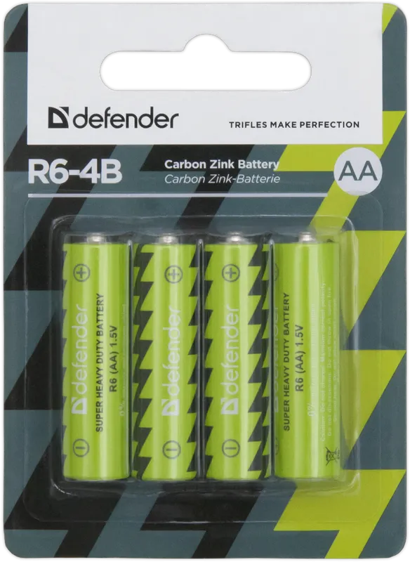 Defender - Zink-Kohle-Batterie R6-4B